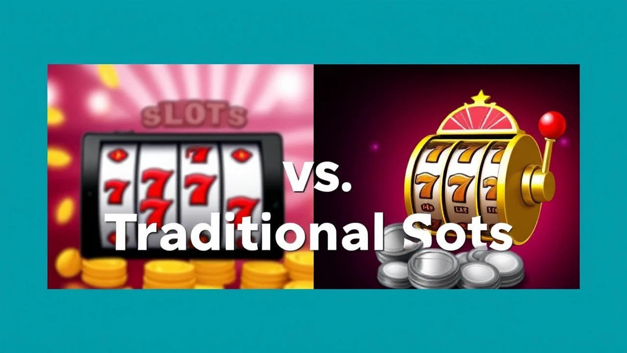 A Detailed Look at Online Casino Slots vs. Traditional Slots